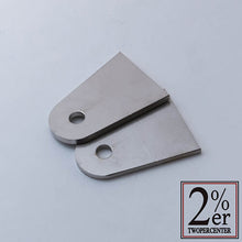 Load image into Gallery viewer, Welding Tabs, Size M, 3mm Thickness, Stainless Steel, 2 Pieces