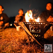 Load image into Gallery viewer, 4WAY bonfire stand DRILLED