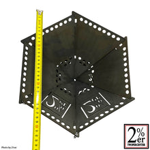 Load image into Gallery viewer, 4WAY bonfire stand DRILLED