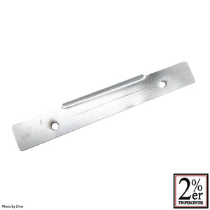 License plate adapter for sissy bar