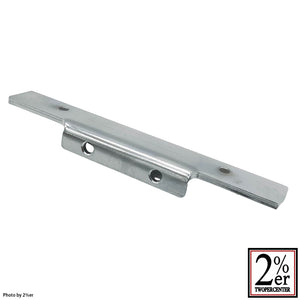License plate adapter for sissy bar