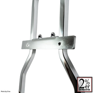 License plate adapter for sissy bar