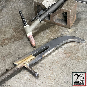 Weld-on Side Stand Extension Plate long