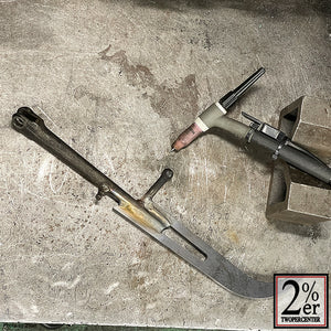 Weld-on Side Stand Extension Plate long