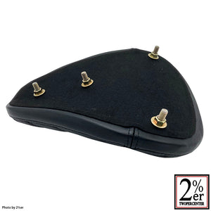 Genuine Leather STD Solo Saddle Seat Black