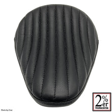 Load image into Gallery viewer, Genuine Leather STD Solo Saddle Seat Black