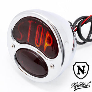 DUO type "STOP" taillight NEUTRAL