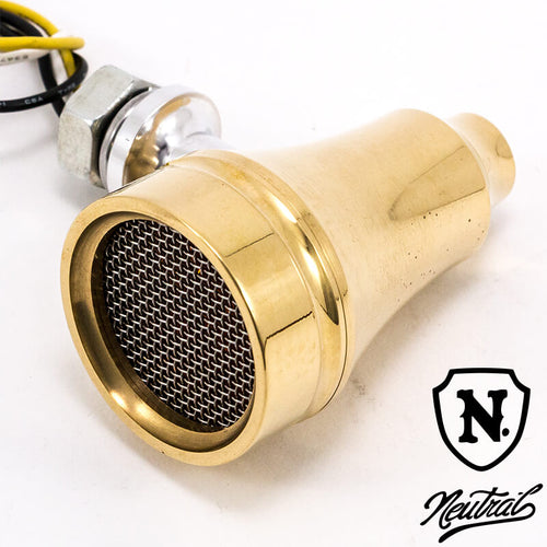 Brass machined mesh blinker set of 4