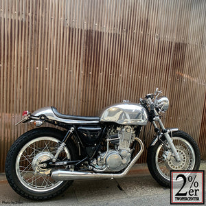 CHUCK BOX Front short fender Stainless steel for SR400/SR500