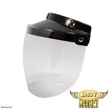 Load image into Gallery viewer, 3-button flip-up shield RT-1N SHIELD Clear