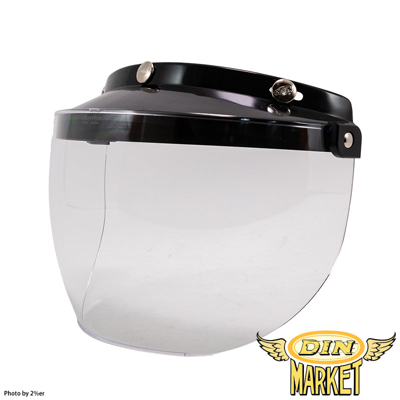 3-button flip-up shield RT-1N SHIELD Clear