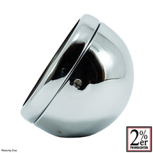 Load image into Gallery viewer, 5-3/4 inch Lucas type headlight case chrome