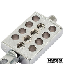 Load image into Gallery viewer, HWZN Drilled Kicker Brass Plated Drilled Kick Pedal [Brass]