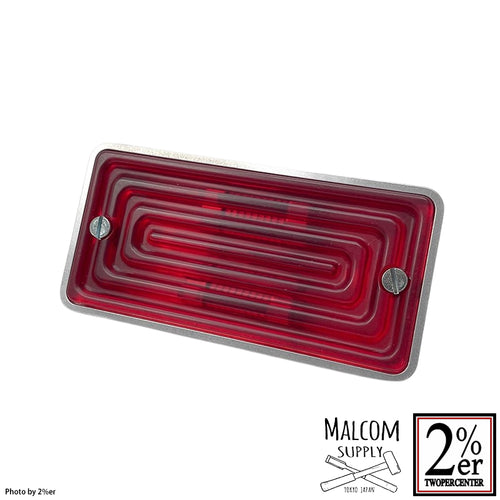 Square Taillight Bullseye MALCOM SUPPLY