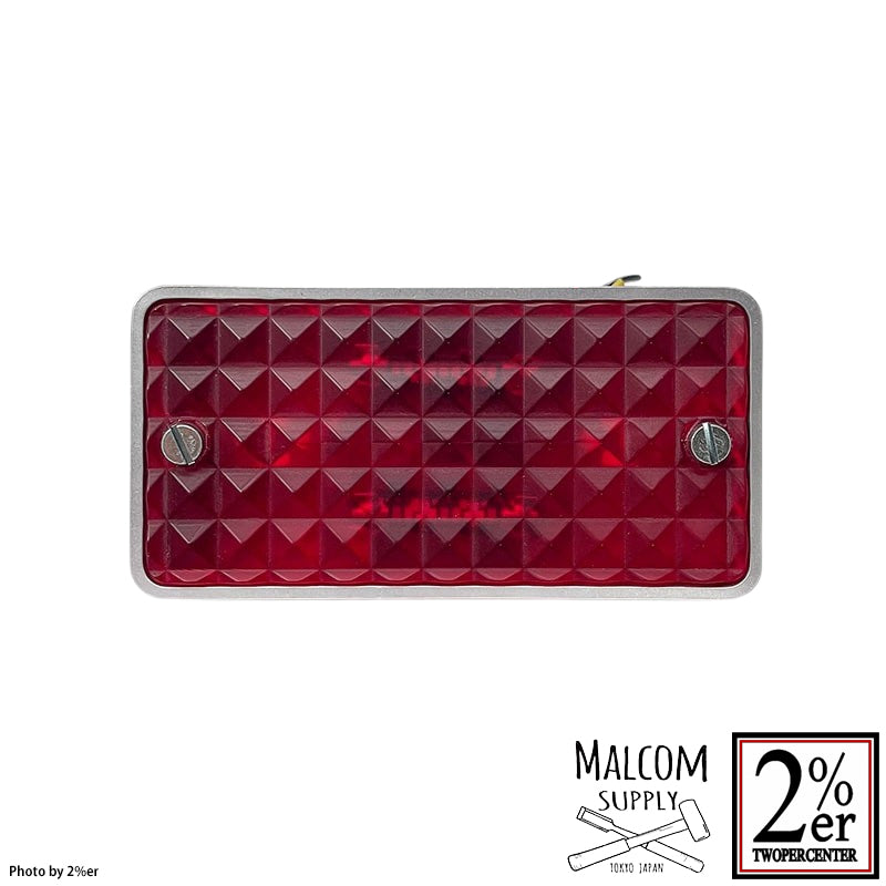 Square Taillight Jagged MALCOM SUPPLY