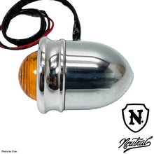 Load image into Gallery viewer, Mini Bullet Winker Light Bulb M10-P1.25 Aluminum Polish 4 Pieces Set