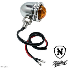 Load image into Gallery viewer, Mini Bullet Winker Light Bulb M10-P1.25 Aluminum Polish 4 Pieces Set