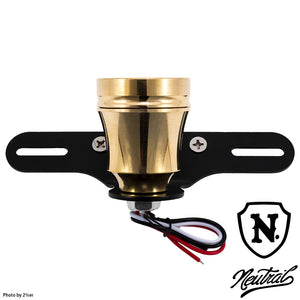 Brass net taillight NEUTRAL