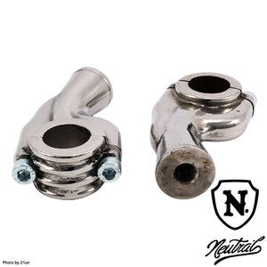 3inch Ribbed Pullback Riser / Stainless Steel for 1inch Handle