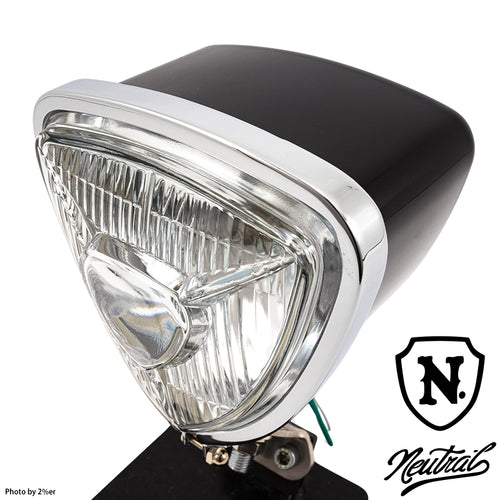 Triangle Headlight Black Body/Plated Rim with Hi/Lo Switching #NEUTRAL #General-purpose parts