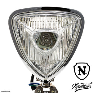 Triangle Headlight Black Body/Plated Rim with Hi/Lo Switching #NEUTRAL #General-purpose parts
