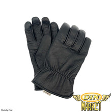 Load image into Gallery viewer, DEER SKIN GLOVE Thinsulate Black Winter Gloves
