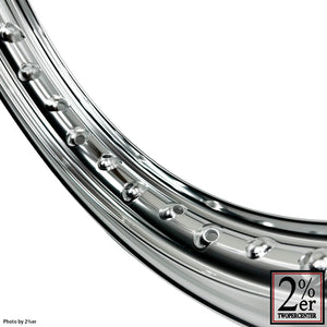 H-shape aluminum rim SR Front, one size up