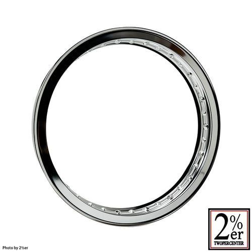 H aluminum rim SR rear, one size up