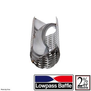 Low-pass baffle (45φ) for muffler