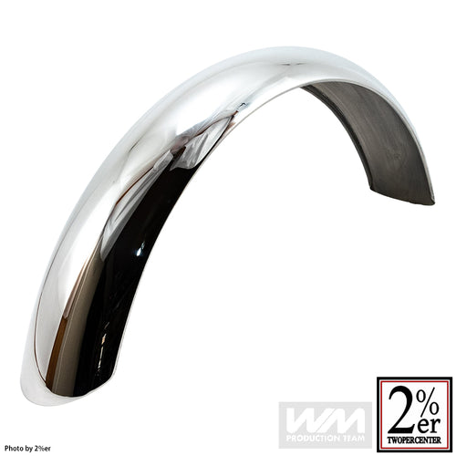 Plain Aluminum Rear Fender with 120mm Width