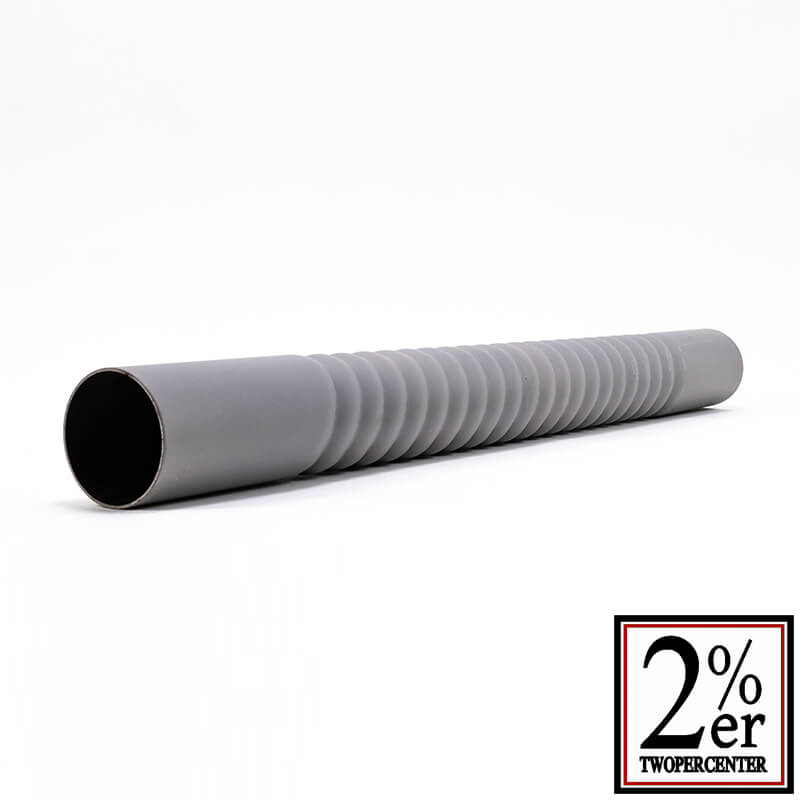 Ripple pipe for one-off muffler production, 45mm dia. 1-3/4