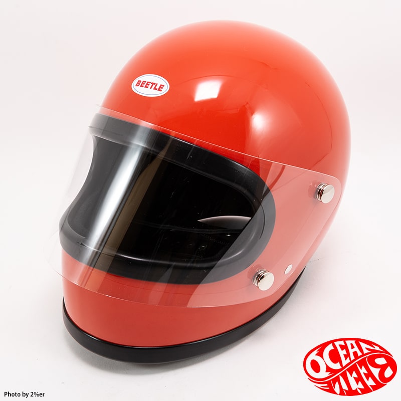 OCEAN BEETLE マルーン　サイズはXL. HALF HELMET 在庫あり】【即納】OCEAN BEETLE BEETLE L.A.C（オーシャン